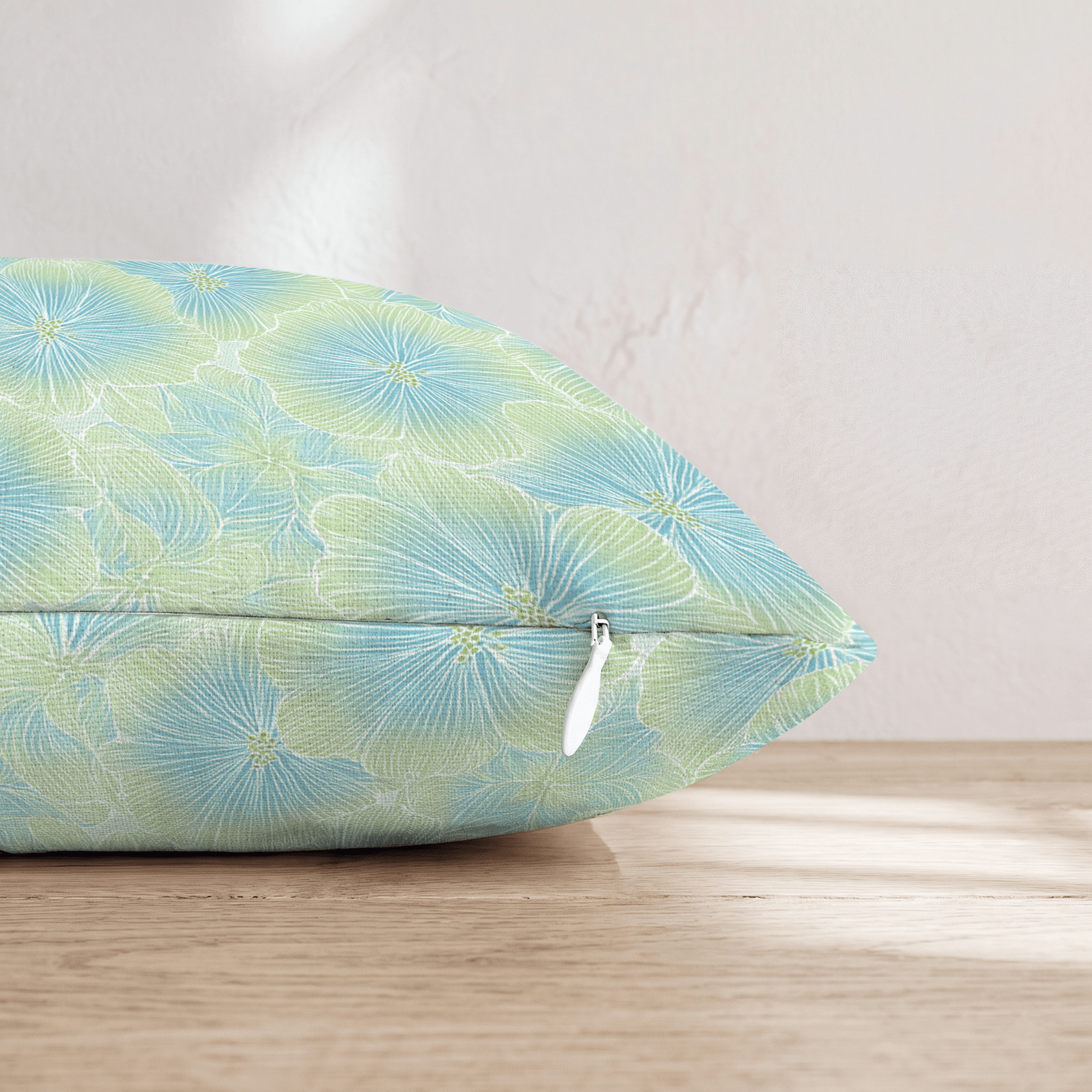 Lime Green Sprout Throw Pillow - Hillcroft Home