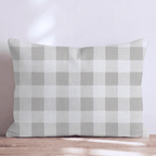 Linen Gingham Throw Pillow throw pillow - Hillcroft Home