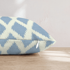 Linen Ikat Throw Pillow - Hillcroft Home