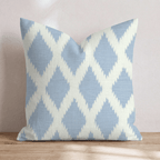Linen Ikat Throw Pillow - Hillcroft Home