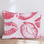Lip Service Throw Pillow - Hillcroft Home