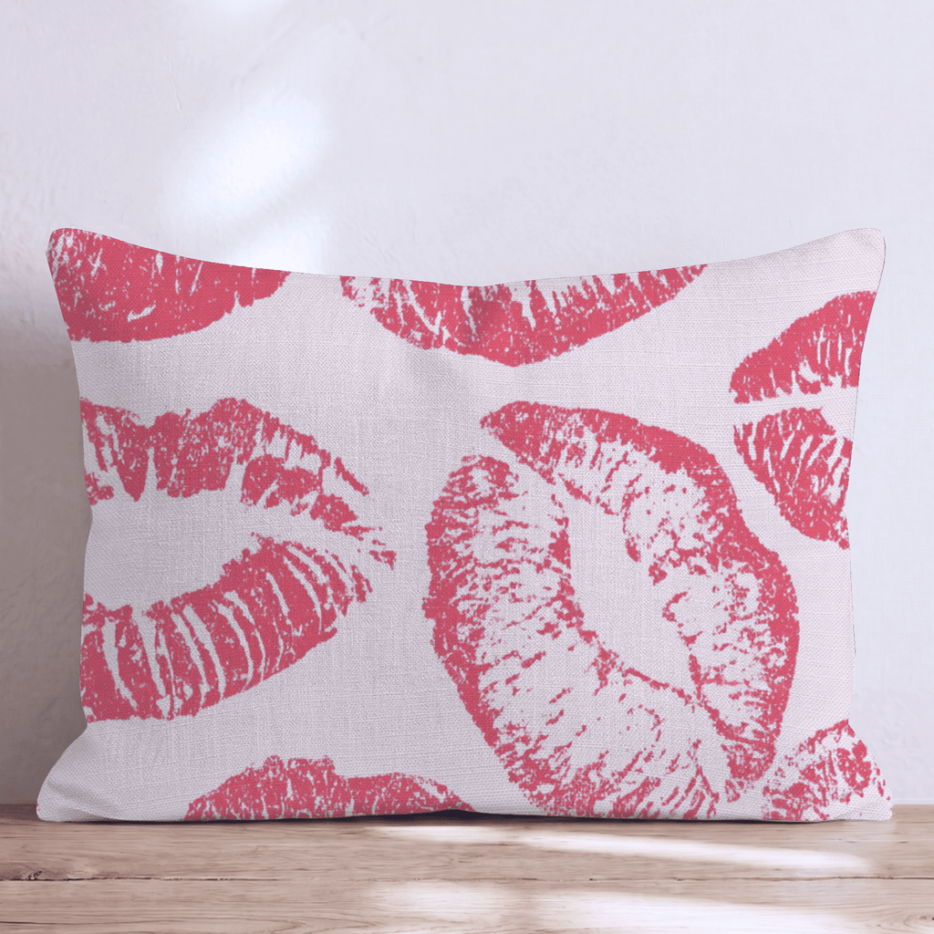 Lip Service Throw Pillow - Hillcroft Home