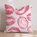 Lip Service Throw Pillow - Hillcroft Home