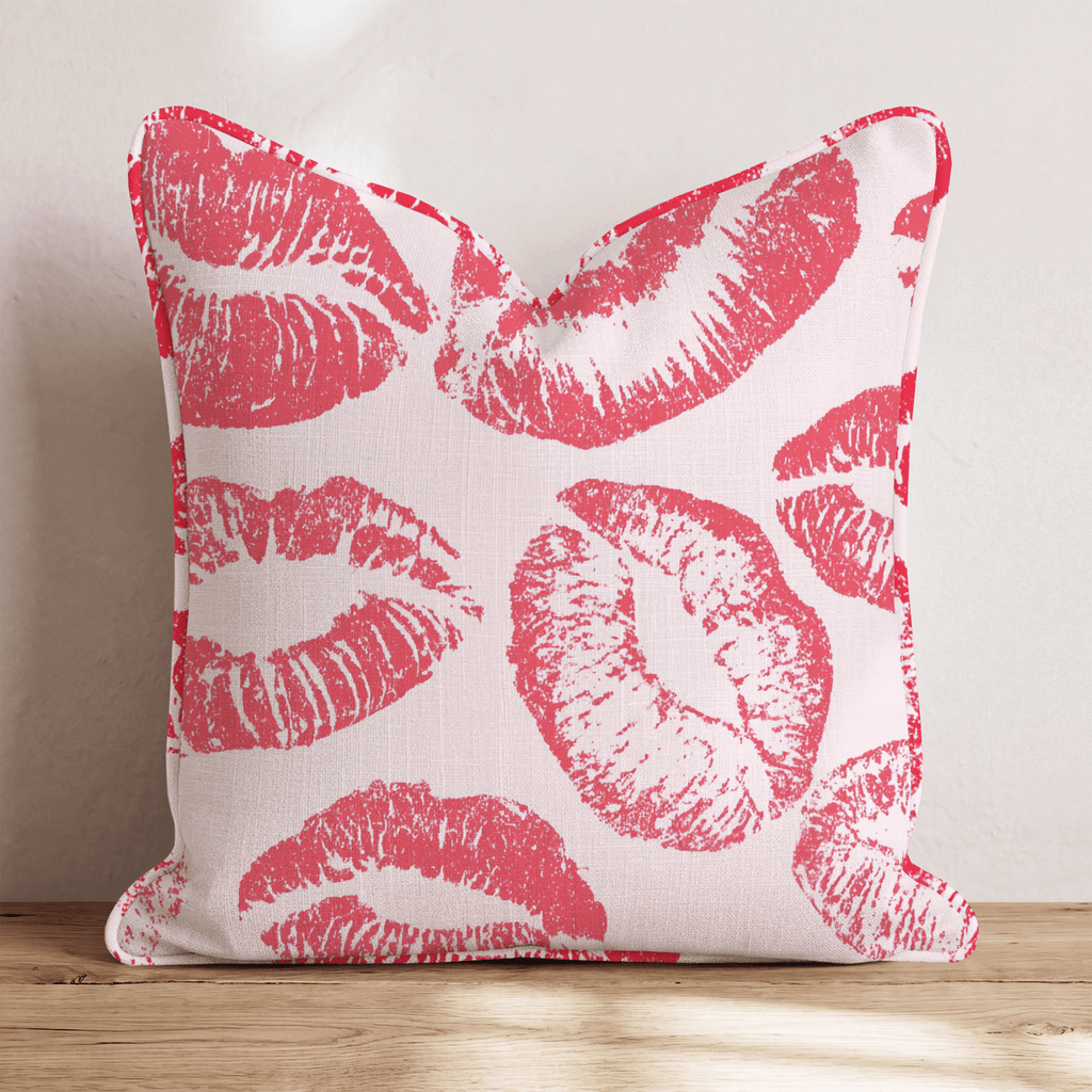 Lip Service Throw Pillow - Hillcroft Home