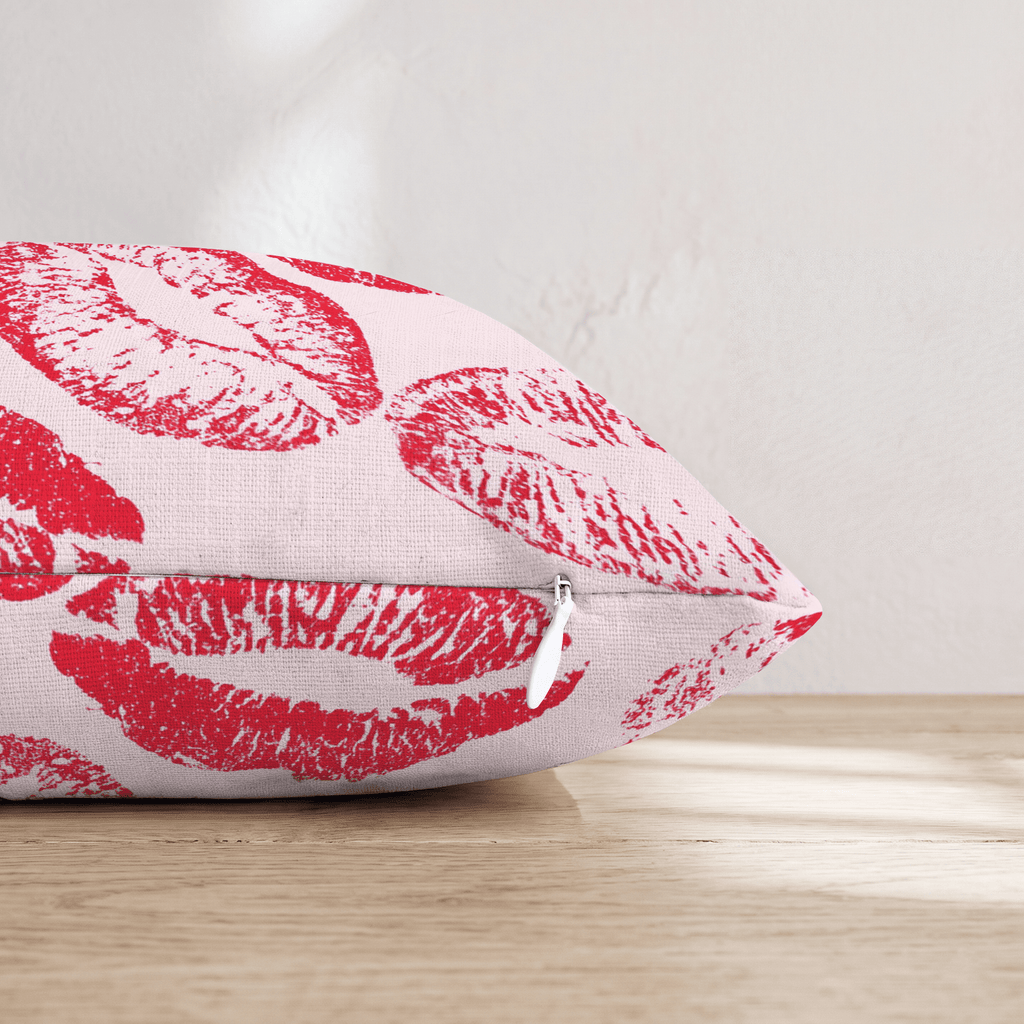Lip Service Throw Pillow - Hillcroft Home