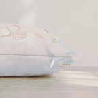 Little Girl's Imagination Throw Pillow throw pillow - Hillcroft Home