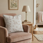 Little Lambs Throw Pillow - Hillcroft Home