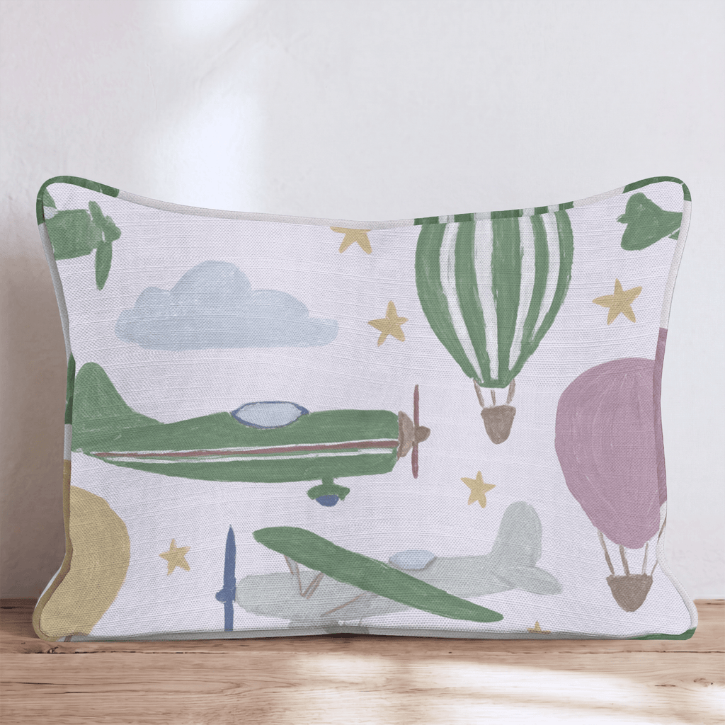 Little Pilot Throw Pillow - Hillcroft Home
