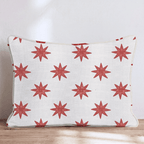 Little Red Star Throw Pillow throw pillow - Hillcroft Home