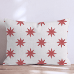 Little Red Star Throw Pillow throw pillow - Hillcroft Home