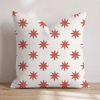 Little Red Star Throw Pillow throw pillow - Hillcroft Home
