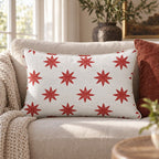 Little Red Star Throw Pillow throw pillow - Hillcroft Home