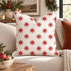 Little Red Star Throw Pillow throw pillow - Hillcroft Home
