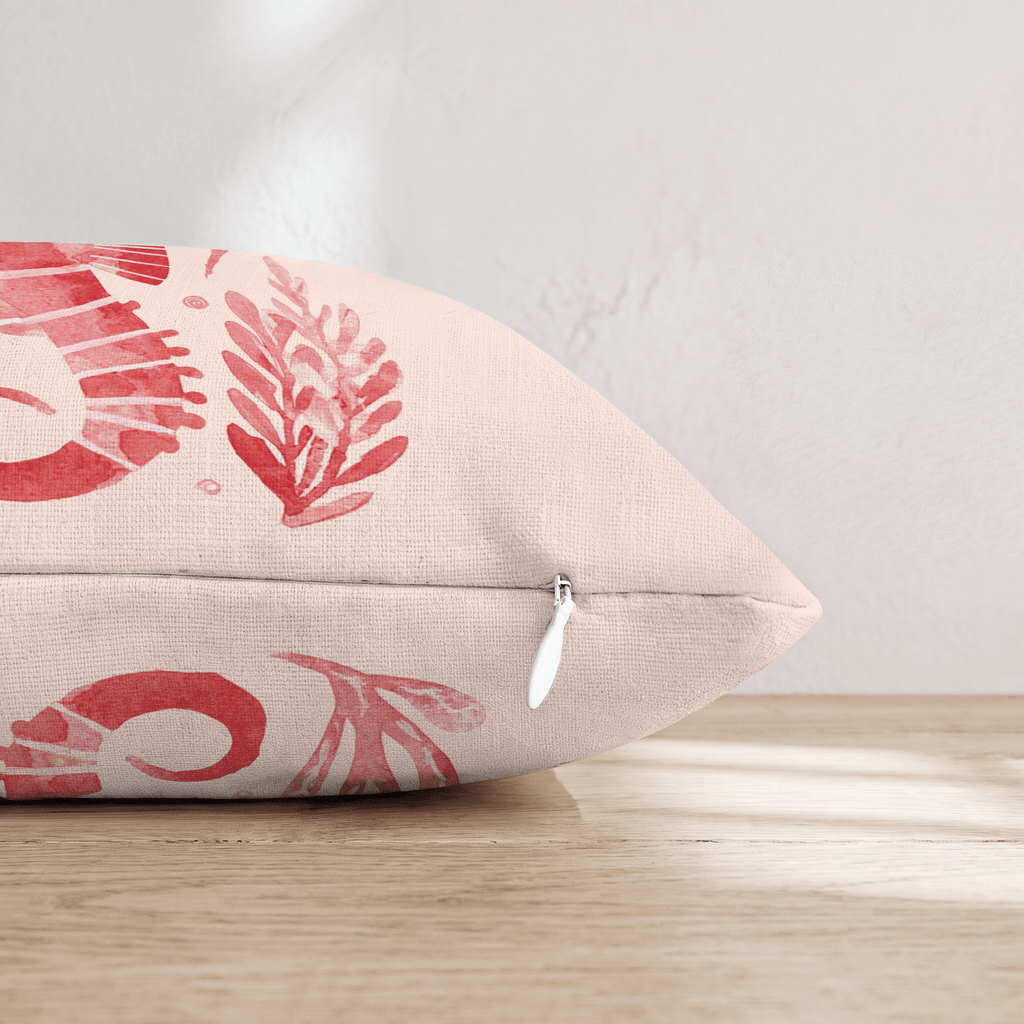 Little Seahorse Throw Pillow - Hillcroft Home