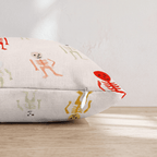 Little Skeletons Throw Pillow - Hillcroft Home