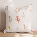 Little Skeletons Throw Pillow - Hillcroft Home