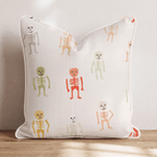 Little Skeletons Throw Pillow - Hillcroft Home