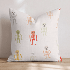 Little Skeletons Throw Pillow - Hillcroft Home