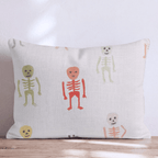 Little Skeletons Throw Pillow - Hillcroft Home