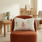 Little Skeletons Throw Pillow - Hillcroft Home