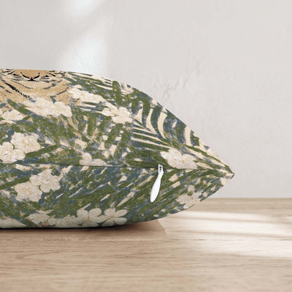Little Tiger Throw Pillow - Hillcroft Home