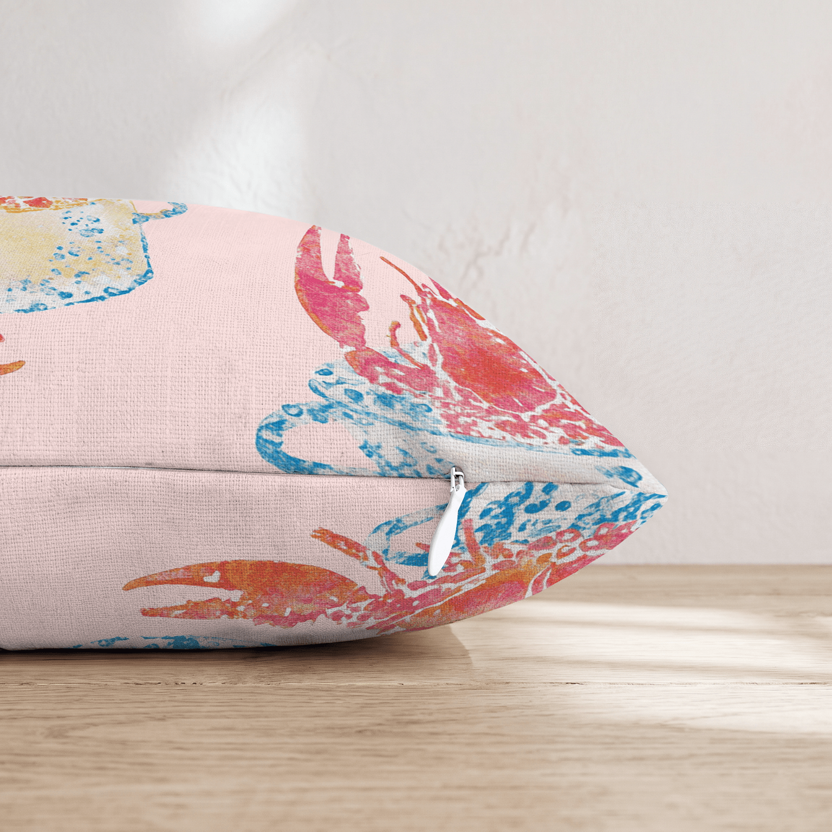 lobster dinner Throw Pillow - Hillcroft Home