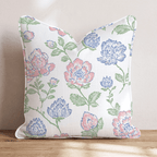 Logan Blossoms Throw Pillow - Hillcroft Home