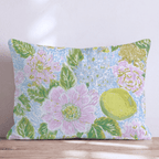 Lou Floral Throw Pillow - Hillcroft Home