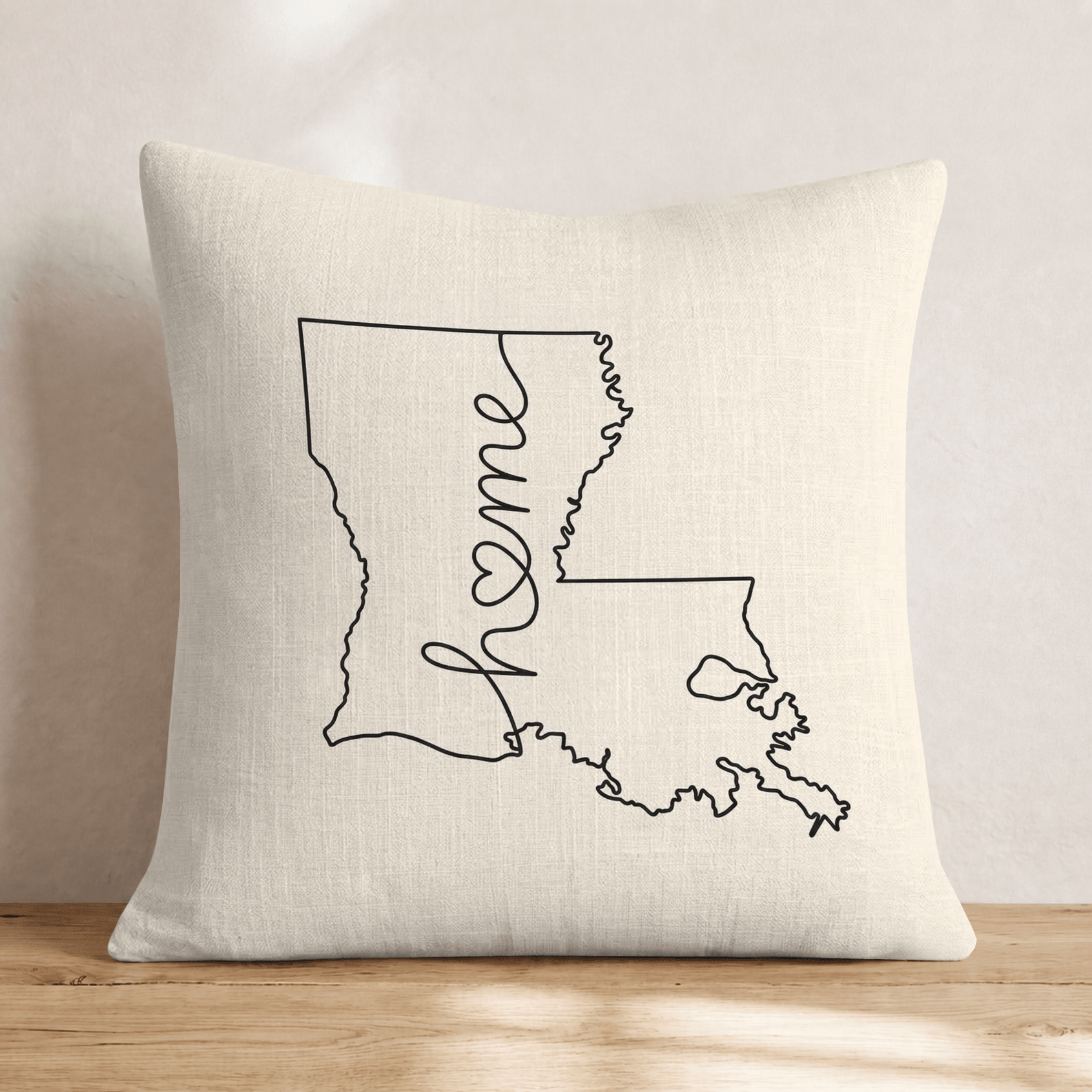 Louisiana Home Throw Pillow - Hillcroft Home