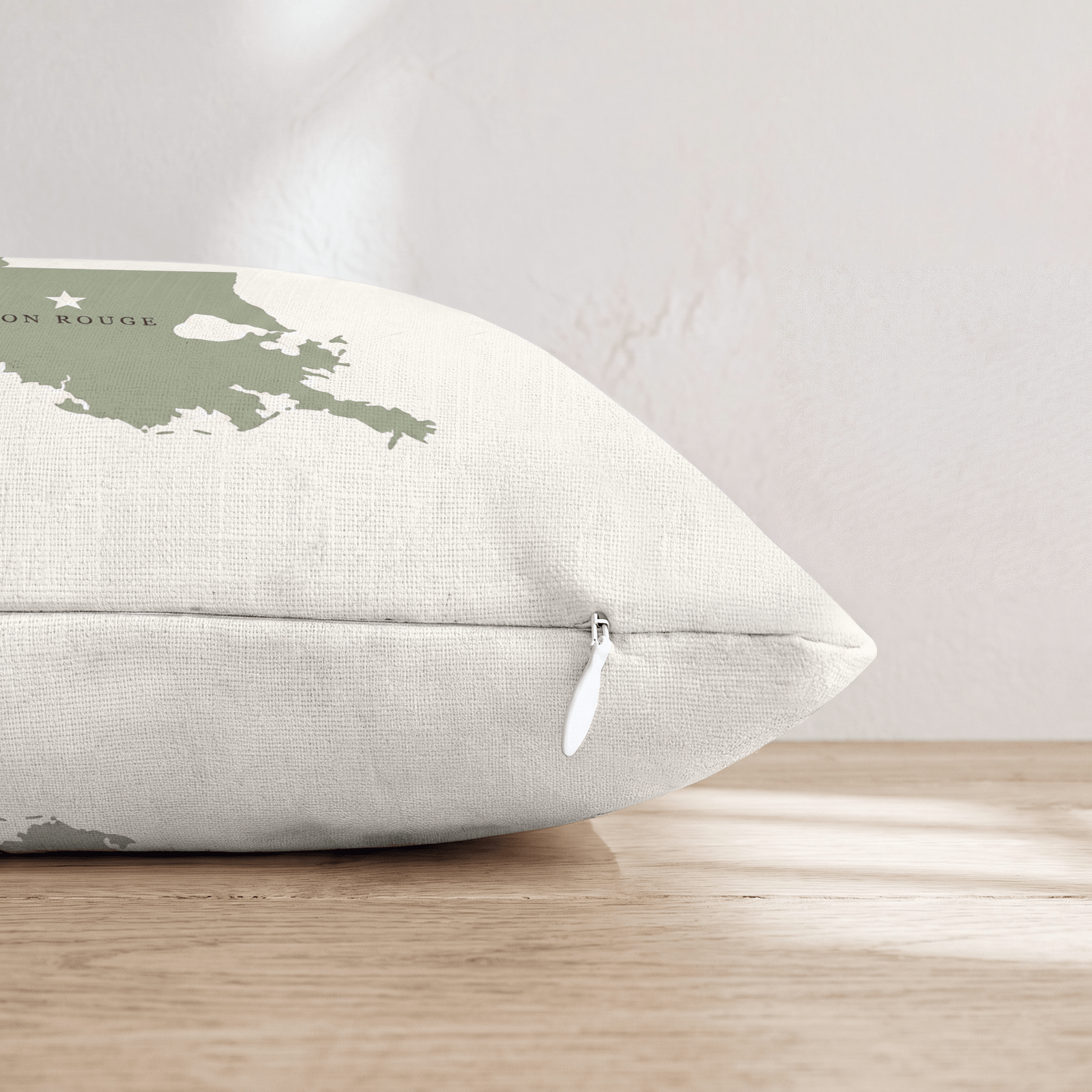 Lousiana State Capital Throw Pillow - Hillcroft Home