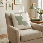 Lousiana State Capital Throw Pillow - Hillcroft Home