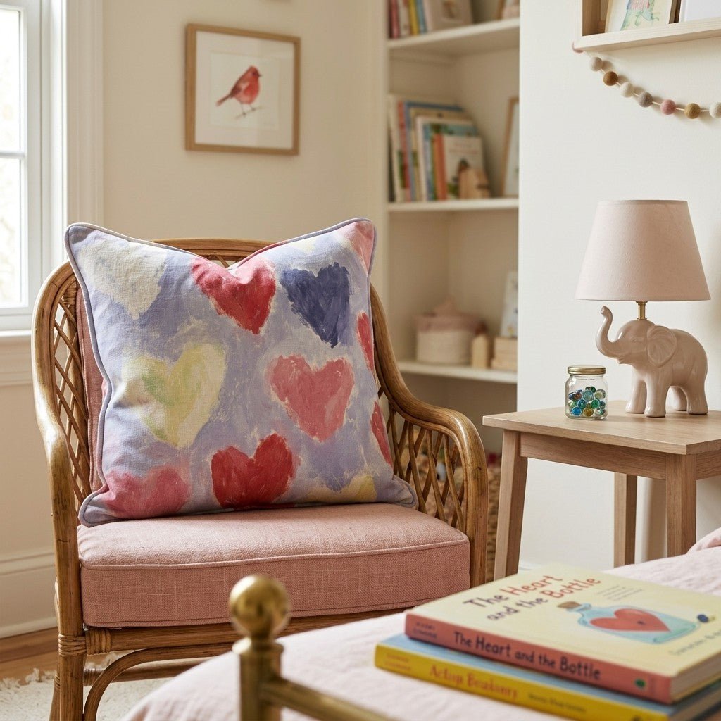Love for Color Throw Pillow - Hillcroft Home