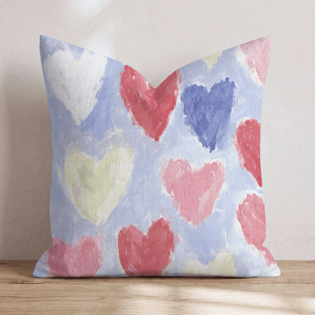 Love for Color Throw Pillow - Hillcroft Home