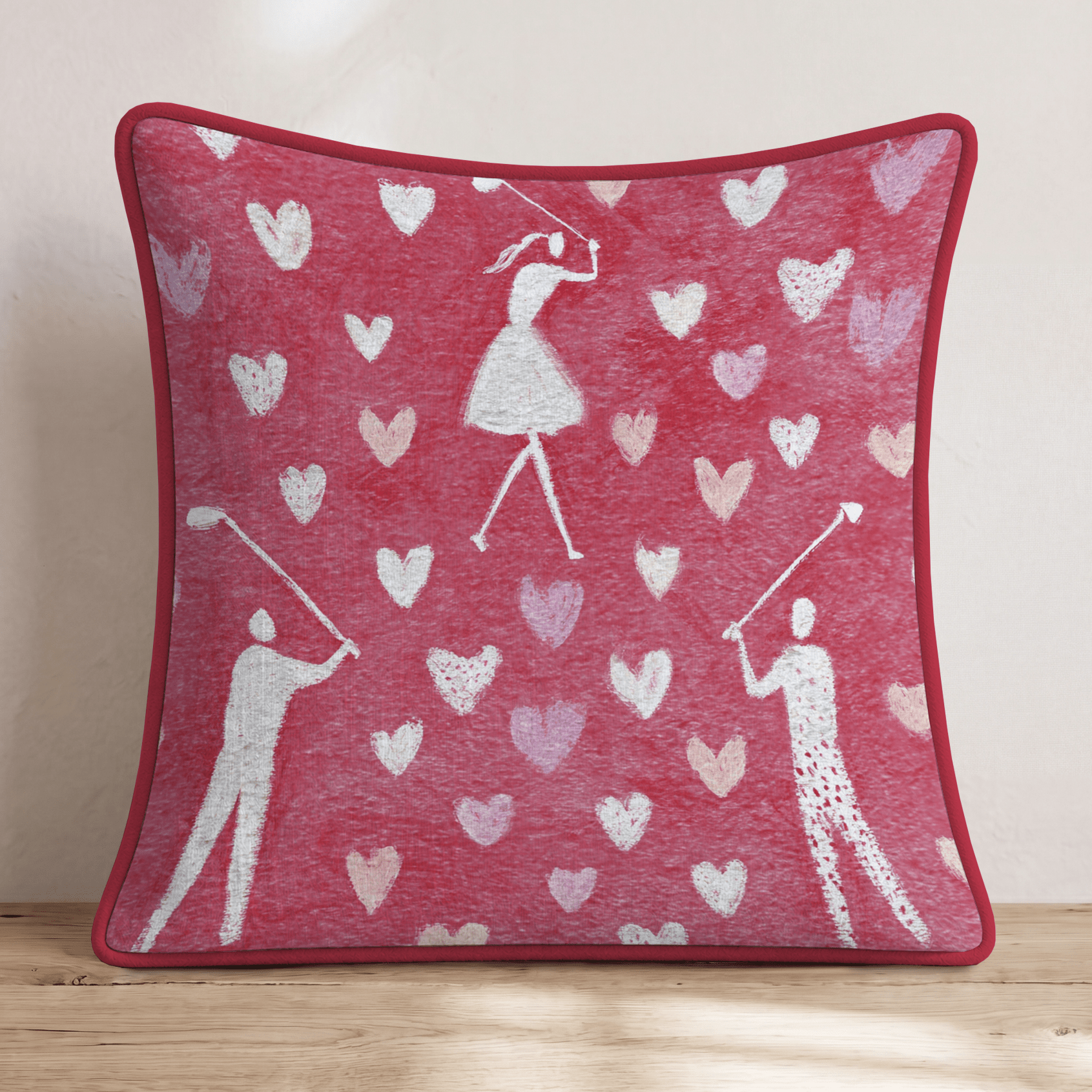 Love for Golf Throw Pillow - Hillcroft Home