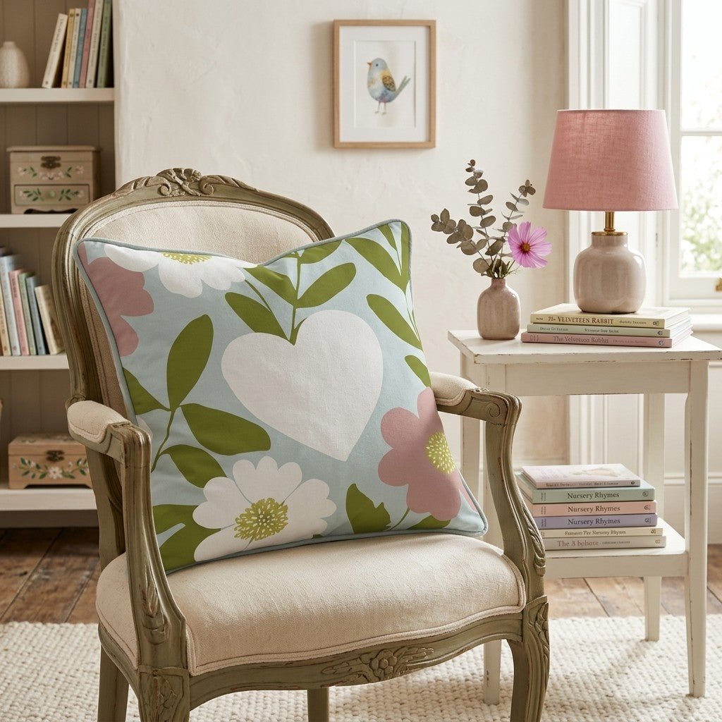 Love Garden Throw Pillow - Hillcroft Home