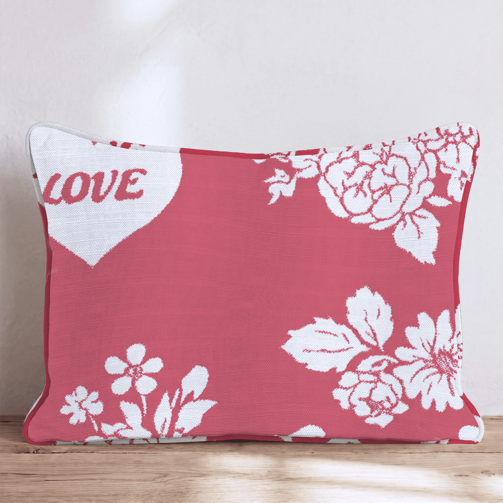 Love in the Air Throw Pillow - Hillcroft Home