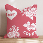 Love in the Air Throw Pillow - Hillcroft Home