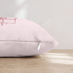 Love Letters Throw Pillow - Hillcroft Home