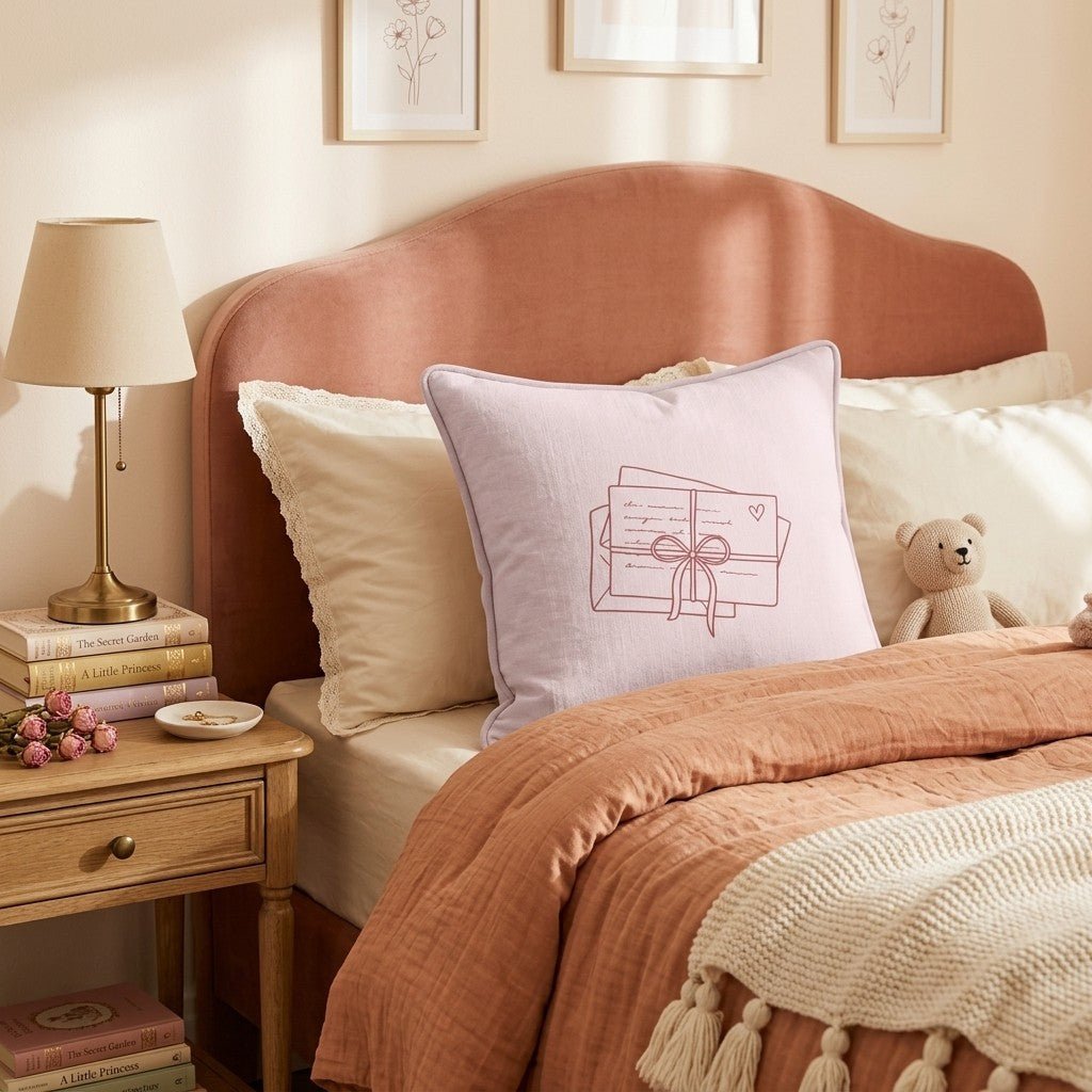 Love Letters Throw Pillow - Hillcroft Home