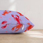 Love Lobsters Throw Pillow - Hillcroft Home
