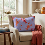 Love Lobsters Throw Pillow - Hillcroft Home