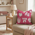 Loves me Knot Throw Pillow - Hillcroft Home