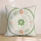 Lucky Coin Medallion Throw Pillow - Hillcroft Home