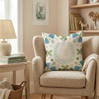 Lucky Horseshoe Line Throw Pillow - Hillcroft Home