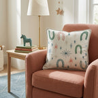 Lucky Horseshoes Throw Pillow - Hillcroft Home