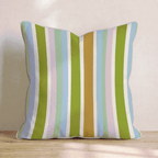 Lullaby Stripe Throw Pillow - Hillcroft Home