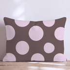 Lulu Polka Dots Throw Pillow - Hillcroft Home