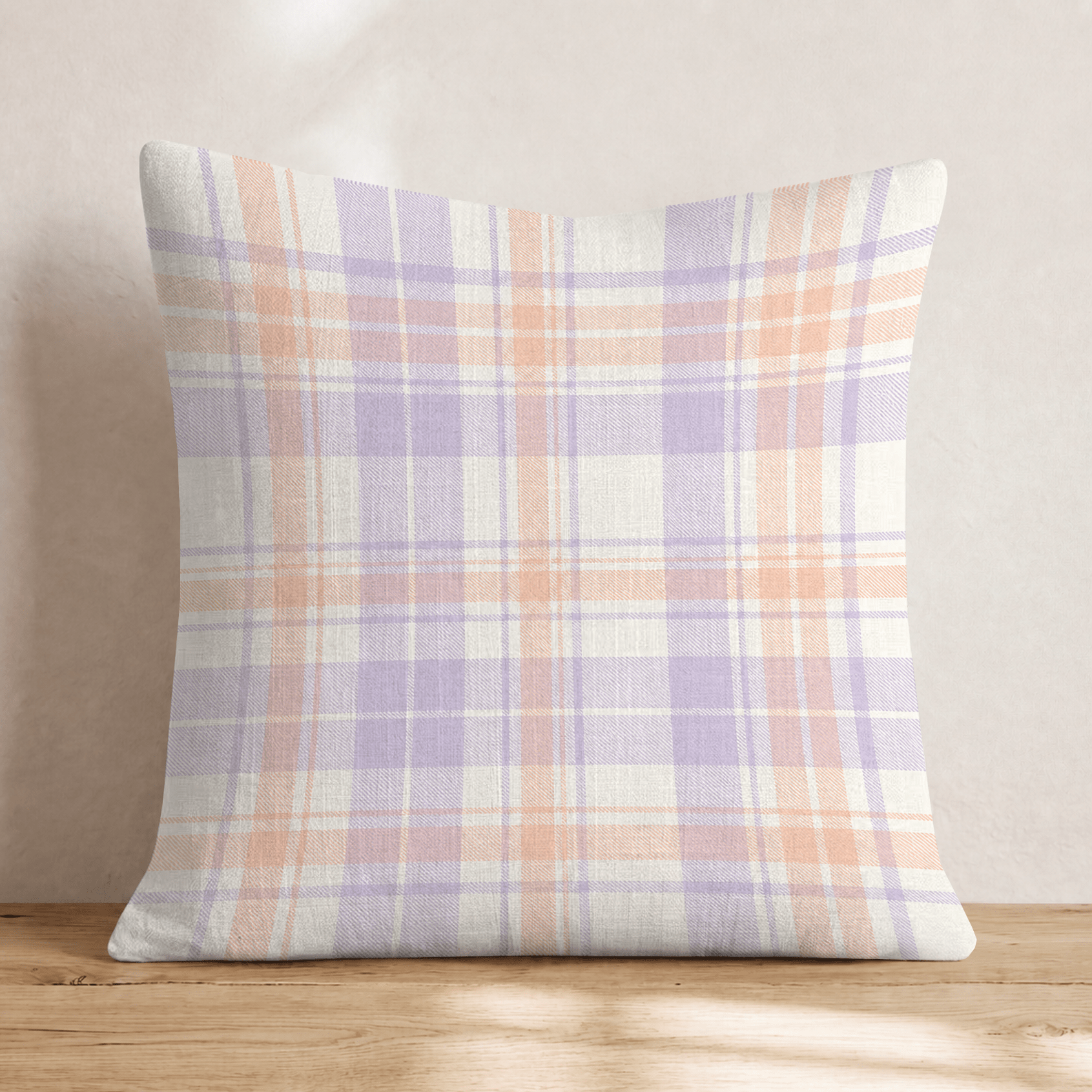 Luna Tartan Throw Pillow - Hillcroft Home