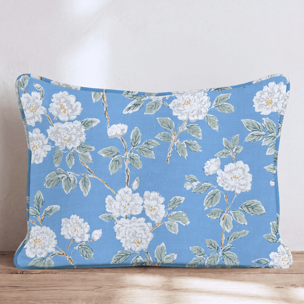 Madeline Blossoms Throw Pillow - Hillcroft Home