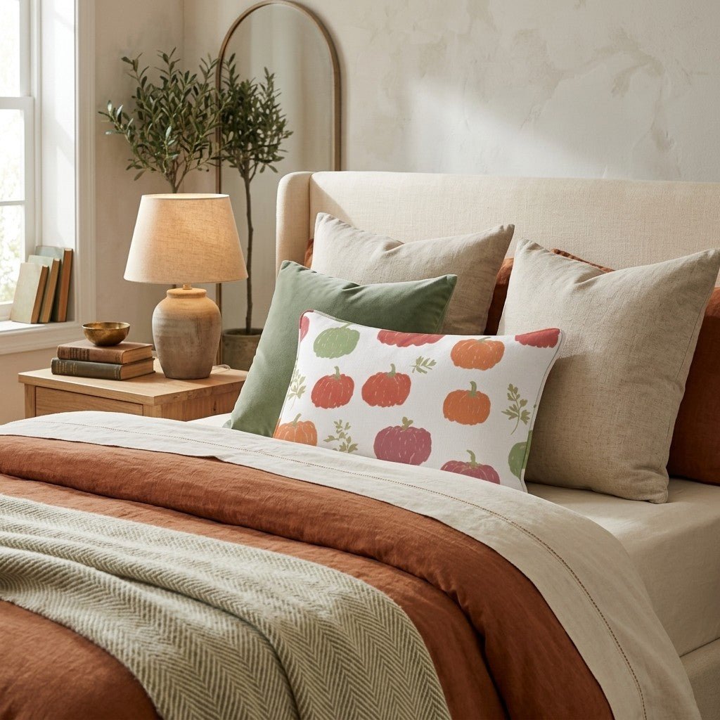 Magic Pumpkins Throw Pillow - Hillcroft Home